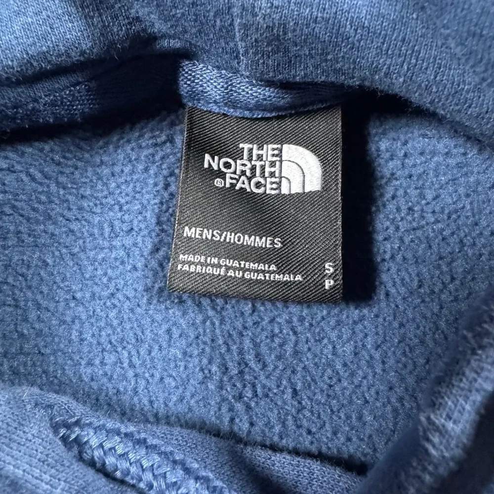 The North Face Mens Blue Half Dome Logo Pullover Hoodie Sweatshirt Small A7UNL